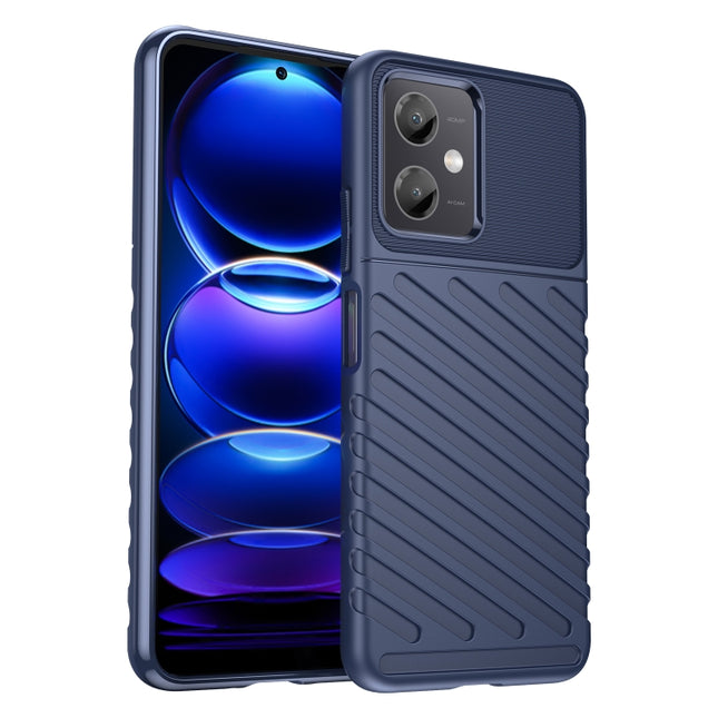 Thunderbolt Shockproof TPU Protective Soft Phone Case, For Xiaomi Redmi Note 12 China