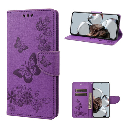 Butterfly Embossed Horizontal Flip Leather Phone Case, For Samsung Galaxy A14 5G, For Xiaomi 12T / 12T Pro / Redmi K50 Ultra, For Google Pixel 7 5G
