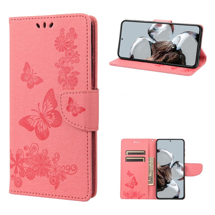 Butterfly Embossed Horizontal Flip Leather Phone Case, For Samsung Galaxy A14 5G, For Xiaomi 12T / 12T Pro / Redmi K50 Ultra, For Google Pixel 7 5G