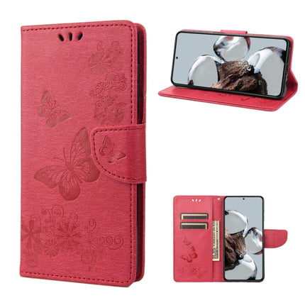 Butterfly Embossed Horizontal Flip Leather Phone Case, For Samsung Galaxy A14 5G, For Xiaomi 12T / 12T Pro / Redmi K50 Ultra, For Google Pixel 7 5G
