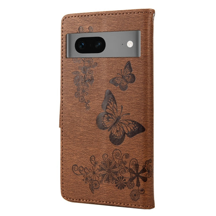 Butterfly Embossed Horizontal Flip Leather Phone Case, For Google Pixel 7 Pro 5G