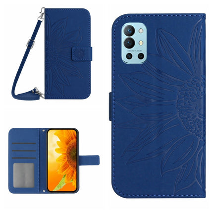 Skin Feel Sun Flower Pattern Flip Leather Phone Case with Lanyard, For OnePlus 10 Pro, For OnePlus 10R