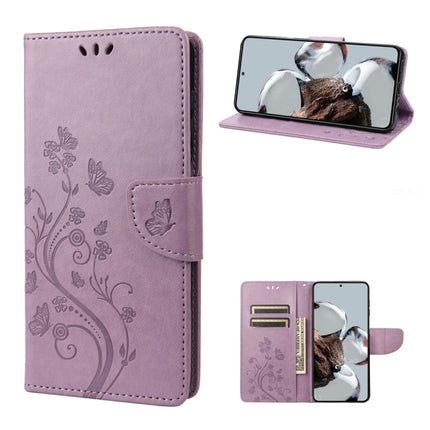 Butterfly Flower Pattern Flip Leather Phone Case, For Samsung Galaxy A14 5G, For Xiaomi 12T / 12T Pro / Redmi K50 Ultra, For Google Pixel 7 5G