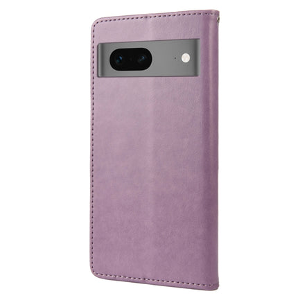Butterfly Flower Pattern Flip Leather Phone Case, For Google Pixel 7 Pro 5G