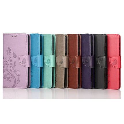Butterfly Flower Pattern Flip Leather Phone Case, For Google Pixel 7 Pro 5G