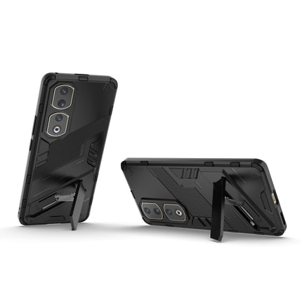 Punk Armor PC + TPU Phone Case with Holder, For Honor 90 Pro, For Honor X8 5G, For Honor 90