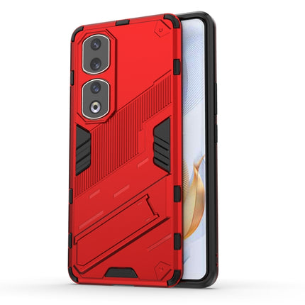 Punk Armor PC + TPU Phone Case with Holder, For Honor X8 5G, For Honor 90 Pro, For Honor 90
