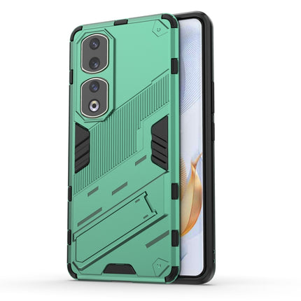 Punk Armor PC + TPU Phone Case with Holder, For Honor X8 5G, For Honor 90 Pro, For Honor 90