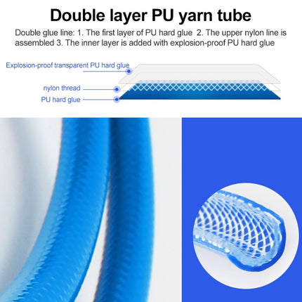 LAIZE Automatic Retractable Air Hose Reel Pneumatic PU Tube, 8x5mm, 10m, 8x5mm, 12m, 8x5mm, 15m, 8x5mm, 20m, 10x6.5mm, 10m, 10x6.5mm, 12m, 10x6.5mm, 15m, 10x6.5mm, 20m, 12x8mm, 10m, 12x8mm, 12m, 12x8mm, 15m