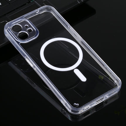 Magsafe Clear Acrylic Four Corner Airbags TPU Phone Case, For Nothing Phone 1