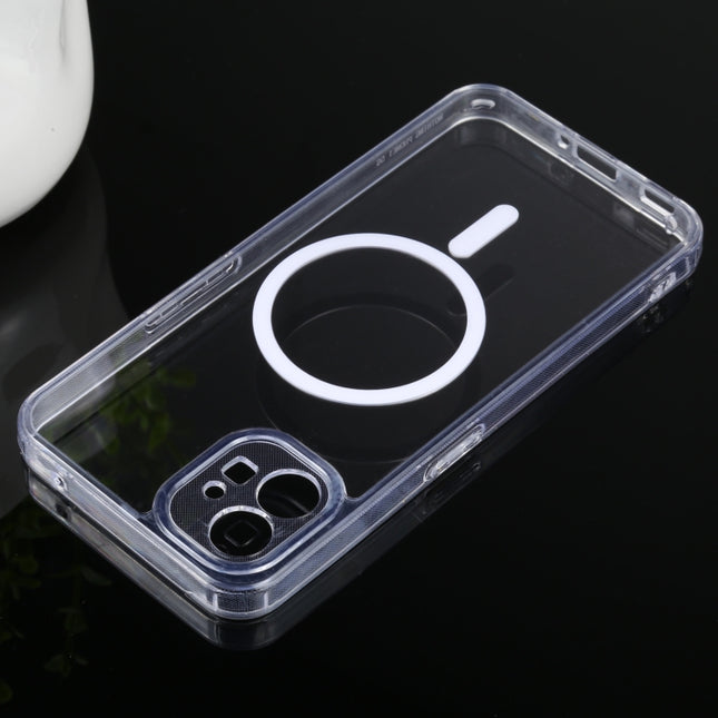 Magsafe Clear Acrylic Four Corner Airbags TPU Phone Case, For Nothing Phone 1