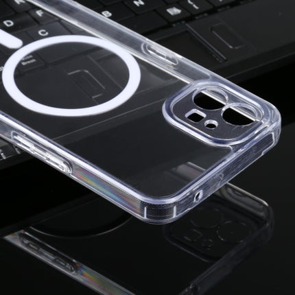 Magsafe Clear Acrylic Four Corner Airbags TPU Phone Case, For Nothing Phone 1