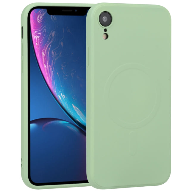 Liquid Silicone Full Coverage Shockproof Magsafe Phone Case, For iPhone X / XS, For iPhone XR, For iPhone XS Max