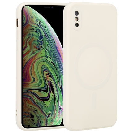 Liquid Silicone Full Coverage Shockproof Magsafe Phone Case, For iPhone X / XS, For iPhone XR, For iPhone XS Max