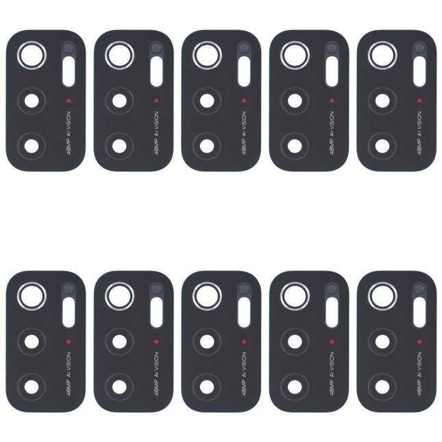 10 PCS Back Camera Lens, For Xiaomi Redmi Note 11SE, For Xiaomi Poco F4 GT, For Xiaomi Redmi K40S/Poco F4, For Xiaomi Redmi Note 11E/Redmi 10 5G/Redmi 11 Prime 5G, For Xiaomi Black Shark 4S/Black Shark 4S Pro, For OPPO Reno7 5G/Reno7 5G China          ...