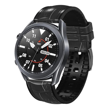 Bamboo Joint Texture Silicone Leather Watch Band, For Huawei GT 3 Pro 46mm