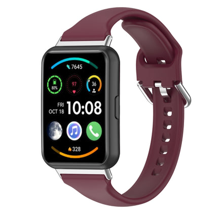 For Huawei Watch Fit 2 Small Waist Silicone Watch Band, S