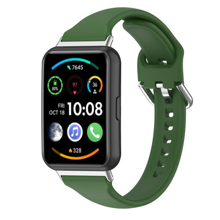 For Huawei Watch Fit 2 Small Waist Silicone Watch Band, S