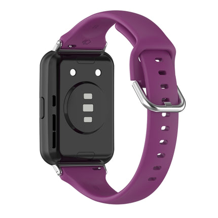 For Huawei Watch Fit 2 Small Waist Silicone Watch Band, L