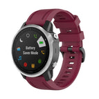 with Plastic Button / Wine Red
