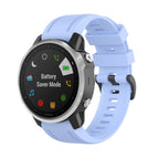 with Plastic Button / Chrysanthemum Blue