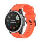 with Plastic Button / Coral Red