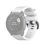 with Plastic Button / White