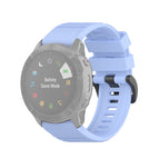 with Plastic Button / Chrysanthemum Blue