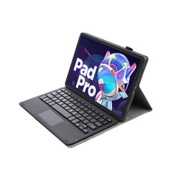 AM20-A Lambskin Texture Bluetooth Keyboard Leather Tablet Case For Lenovo Xiaoxin Pad 2022 10.6 inch/Tab M10 Plus 10.6 3rd Gen 2022