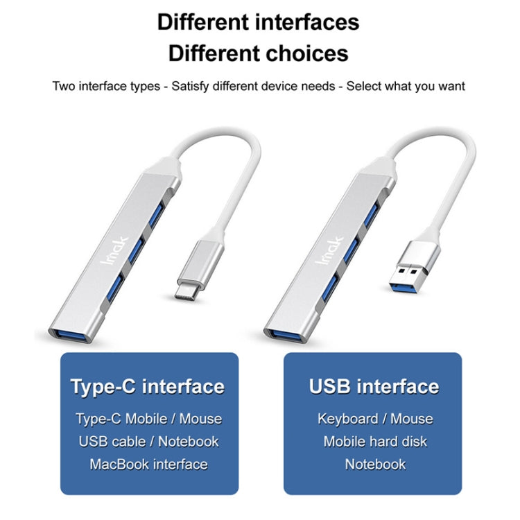 imak 4 in 1 Multifunctional Docking Station HUB, USB, USB-C / Type-C