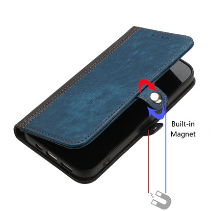 Side Buckle Double Fold Hand Strap Leather Phone Case, For Samsung Galaxy A03s, For Samsung Galaxy A12, For Samsung Galaxy A13 4G, For Samsung Galaxy A13 5G