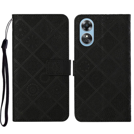 Ethnic Style Embossed Pattern Leather Phone Case, For Samsung Galaxy A14 5G, For Samsung Galaxy A23e, For OPPO A17