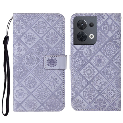 Ethnic Style Embossed Pattern Leather Phone Case, For OPPO A57 2022, For OPPO Reno8, For OPPO Reno8 Pro