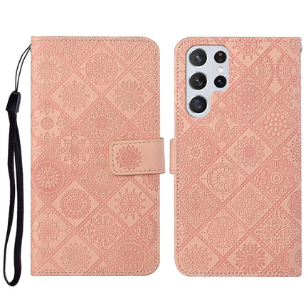 Ethnic Style Embossed Pattern Leather Phone Case, For Samsung Galaxy S23 5G, For Samsung Galaxy S23+ 5G, For Samsung Galaxy S23 Ultra 5G