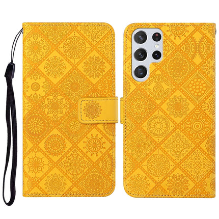 Ethnic Style Embossed Pattern Leather Phone Case, For Samsung Galaxy S23 5G, For Samsung Galaxy S23+ 5G, For Samsung Galaxy S23 Ultra 5G