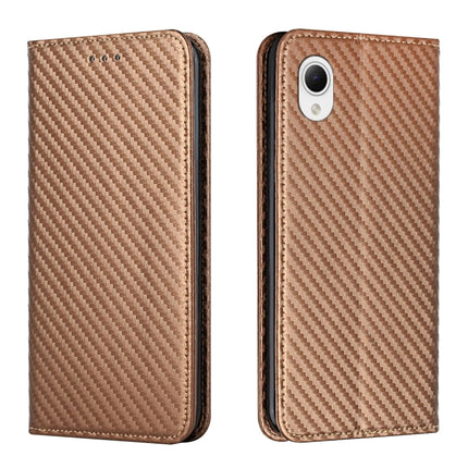 Carbon Fiber Texture Magnetic Flip Leather Phone Case, For Samsung Galaxy A14 5G, For Samsung Galaxy A23e, For OPPO A17, For OPPO A57 2022