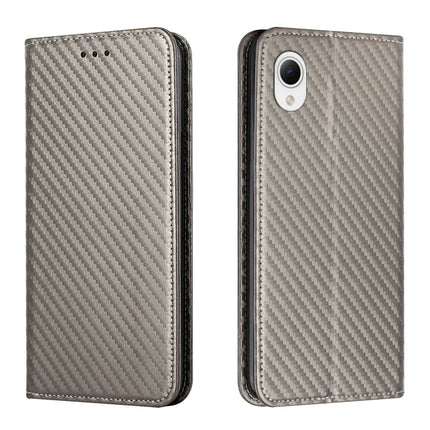 Carbon Fiber Texture Magnetic Flip Leather Phone Case, For Samsung Galaxy A14 5G, For Samsung Galaxy A23e, For OPPO A17, For OPPO A57 2022