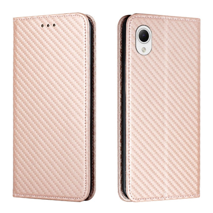 Carbon Fiber Texture Magnetic Flip Leather Phone Case, For Samsung Galaxy A14 5G, For Samsung Galaxy A23e, For OPPO A17, For OPPO A57 2022