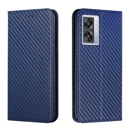 Carbon Fiber Texture Magnetic Flip Leather Phone Case, For Samsung Galaxy A14 5G, For Samsung Galaxy A23e, For OPPO A17, For OPPO A57 2022