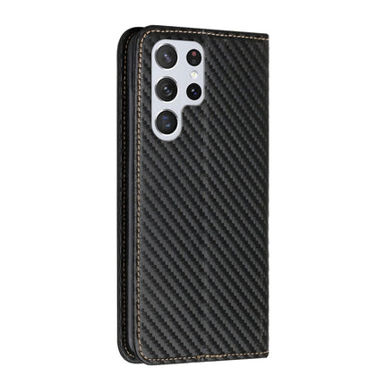 Carbon Fiber Texture Magnetic Flip Leather Phone Case, For Samsung Galaxy S23 Ultra 5G, For vivo Y16, For vivo Y22s, For Xiaomi Redmi A1