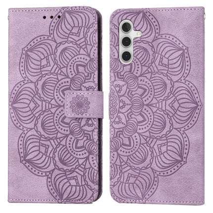 Mandala Embossed Flip Leather Phone Case, For Samsung Galaxy A14 5G, For Samsung Galaxy A23e, For OPPO A17, For OPPO A57 2022, For OPPO Reno8