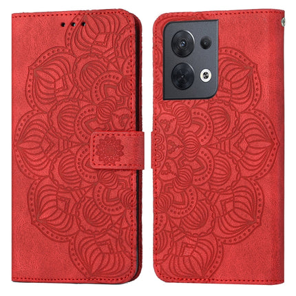Mandala Embossed Flip Leather Phone Case, For Samsung Galaxy A14 5G, For Samsung Galaxy A23e, For OPPO A17, For OPPO A57 2022, For OPPO Reno8