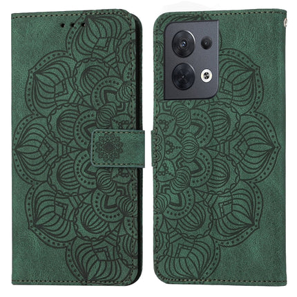 Mandala Embossed Flip Leather Phone Case, For Samsung Galaxy A14 5G, For Samsung Galaxy A23e, For OPPO A17, For OPPO A57 2022, For OPPO Reno8
