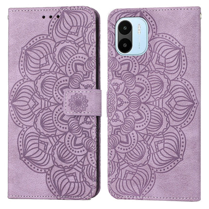 Mandala Embossed Flip Leather Phone Case, For vivo Y16, For vivo Y22s, For Xiaomi Redmi A1, For Xiaomi 12T / 12T Pro / Redmi K50 Ultra