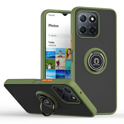 Q Shadow 1 Series TPU + PC Phone Case with Ring, For Honor X8 5G, For vivo Y35