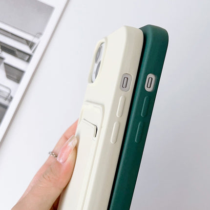 Crossbody Lanyard Elastic Silicone Card Holder Phone Case, For iPhone 11 Pro