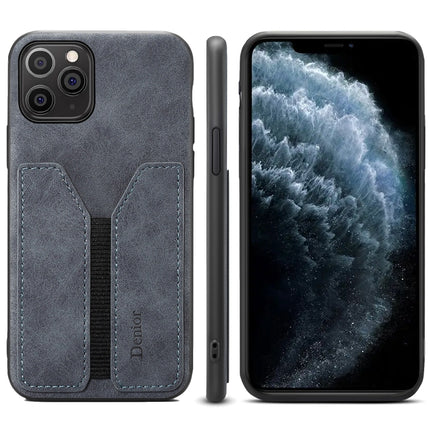 Denior DV Elastic Card PU Back Cover Phone Case, For iPhone 11 Pro, For iPhone 11 Pro Max, For iPhone X / XS, For iPhone XR, For iPhone XS Max, For iPhone SE 2022 / SE 2020 / 7 / 8