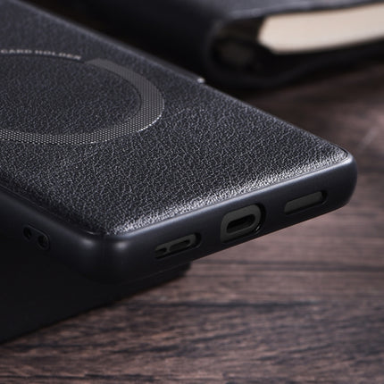 Magsafe Magnetic Ring Leather Texture Phone Case, For Google Pixel 6, For Google Pixel 6 Pro, For Google Pixel 7, For Google Pixel 7 Pro