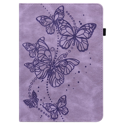 Embossed Butterfly Pattern Leather Tablet Case, For OPPO Pad Air 2022, For Realme Pad X, For Xiaomi Redmi Pad 10.61, For Nokia T20 10.4 2021