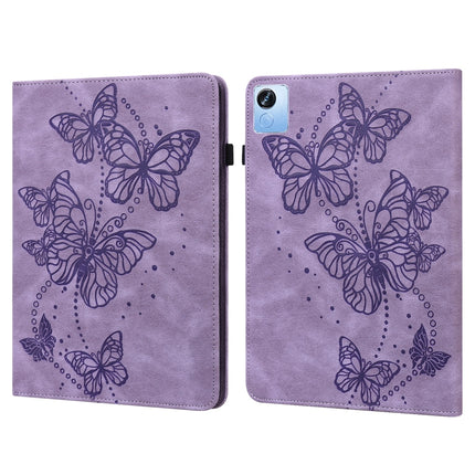 Embossed Butterfly Pattern Leather Tablet Case, For OPPO Pad Air 2022, For Realme Pad X, For Xiaomi Redmi Pad 10.61, For Nokia T20 10.4 2021